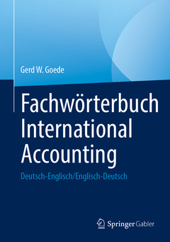 Couverture de l’ouvrage Fachwörterbuch International Accounting
