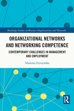 Cover of the book Organizational Networks and Networking Competence