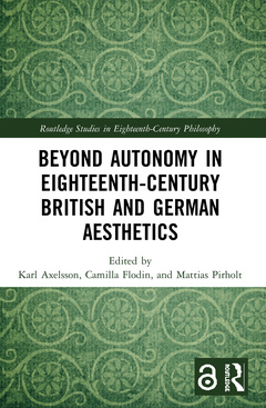 Couverture de l’ouvrage Beyond Autonomy in Eighteenth-Century British and German Aesthetics
