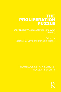 Couverture de l’ouvrage The Proliferation Puzzle