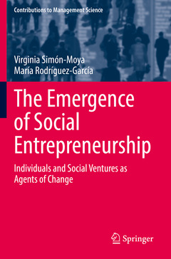 Couverture de l’ouvrage The Emergence of Social Entrepreneurship