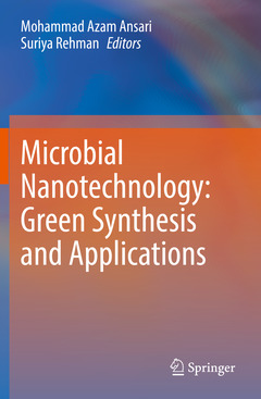 Cover of the book Microbial Nanotechnology: Green Synthesis and Applications