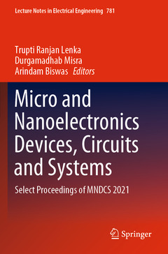 Couverture de l’ouvrage Micro and Nanoelectronics Devices, Circuits and Systems