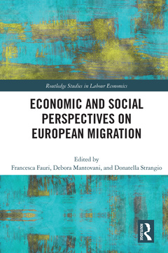 Couverture de l’ouvrage Economic and Social Perspectives on European Migration