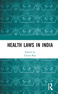 Couverture de l’ouvrage Health Laws in India