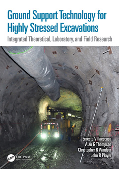 Couverture de l’ouvrage Ground Support Technology for Highly Stressed Excavations