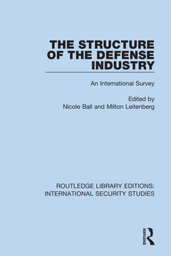 Couverture de l’ouvrage The Structure of the Defense Industry