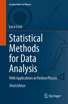 Couverture de l’ouvrage Statistical Methods for Data Analysis