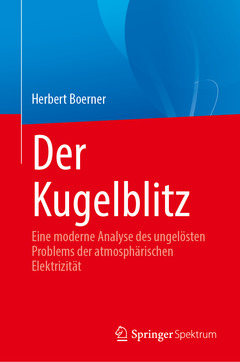 Couverture de l’ouvrage Der Kugelblitz