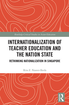 Couverture de l’ouvrage Internationalization of Teacher Education and the Nation State
