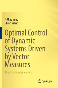Couverture de l’ouvrage Optimal Control of Dynamic Systems Driven by Vector Measures