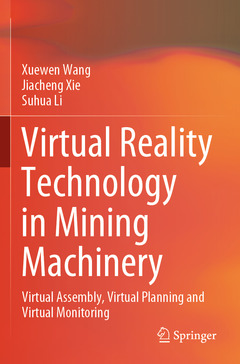 Cover of the book Virtual Reality Technology in Mining Machinery