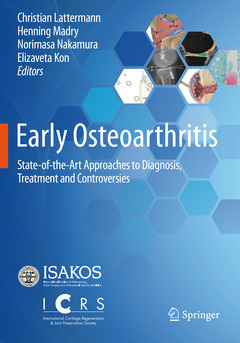 Couverture de l’ouvrage Early Osteoarthritis