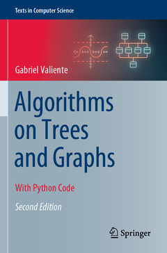 Couverture de l’ouvrage Algorithms on Trees and Graphs