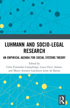 Couverture de l’ouvrage Luhmann and Socio-Legal Research
