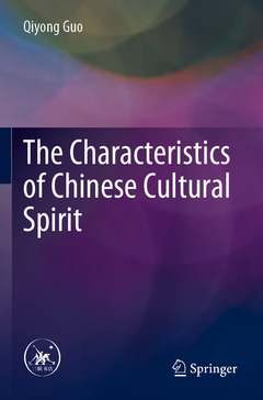 Couverture de l’ouvrage The Characteristics of Chinese Cultural Spirit