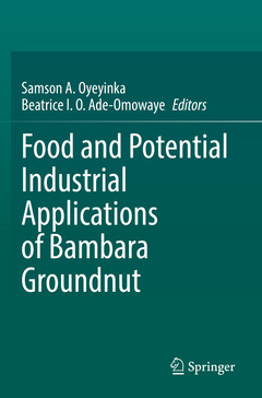 Couverture de l’ouvrage Food and Potential Industrial Applications of Bambara Groundnut