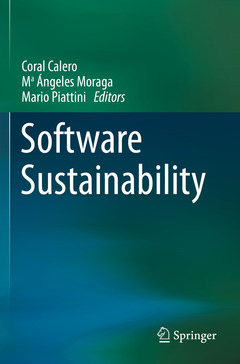 Cover of the book Software Sustainability