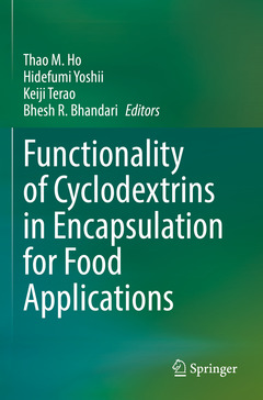 Couverture de l’ouvrage Functionality of Cyclodextrins in Encapsulation for Food Applications