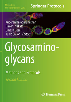 Couverture de l’ouvrage Glycosaminoglycans