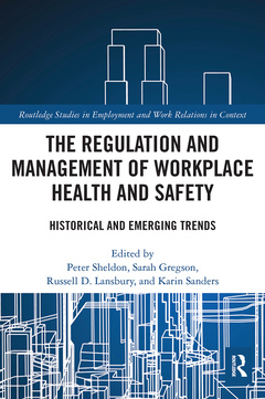 Couverture de l’ouvrage The Regulation and Management of Workplace Health and Safety
