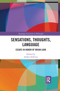 Couverture de l’ouvrage Sensations, Thoughts, Language
