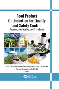 Couverture de l’ouvrage Food Product Optimization for Quality and Safety Control