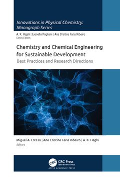 Couverture de l’ouvrage Chemistry and Chemical Engineering for Sustainable Development