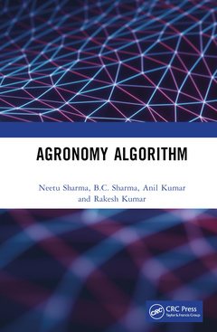 Couverture de l’ouvrage Agronomy Algorithm