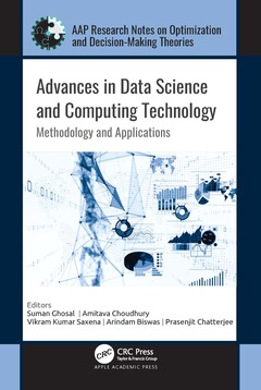 Couverture de l’ouvrage Advances in Data Science and Computing Technology