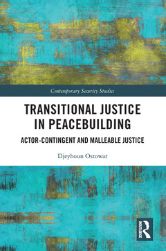 Couverture de l’ouvrage Transitional Justice in Peacebuilding