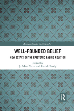 Couverture de l’ouvrage Well-Founded Belief