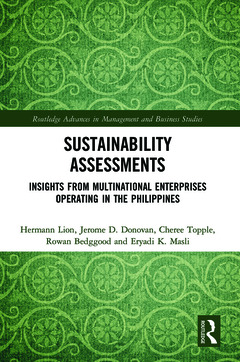 Couverture de l’ouvrage Sustainability Assessments