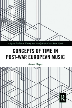 Couverture de l’ouvrage Concepts of Time in Post-War European Music