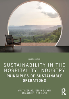 Couverture de l’ouvrage Sustainability in the Hospitality Industry