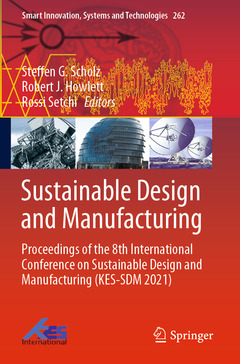Couverture de l’ouvrage Sustainable Design and Manufacturing