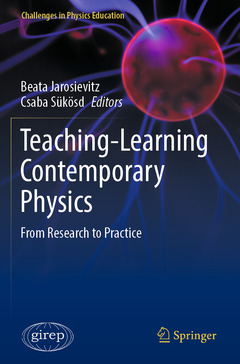 Couverture de l’ouvrage Teaching-Learning Contemporary Physics
