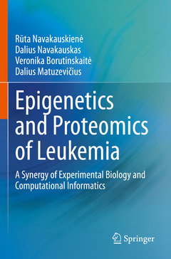 Couverture de l’ouvrage Epigenetics and Proteomics of Leukemia