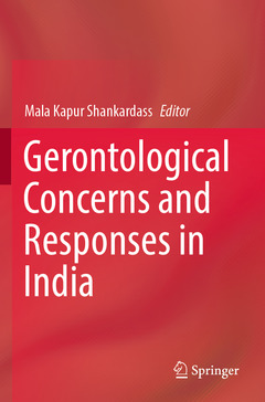 Couverture de l’ouvrage Gerontological Concerns and Responses in India