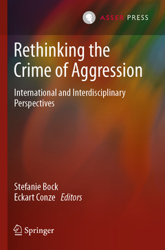 Couverture de l’ouvrage Rethinking the Crime of Aggression