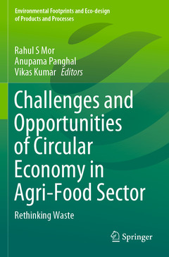 Couverture de l’ouvrage Challenges and Opportunities of Circular Economy in Agri-Food Sector