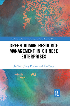 Cover of the book Green Human Resource Management in Chinese Enterprises