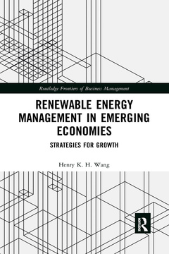 Couverture de l’ouvrage Renewable Energy Management in Emerging Economies