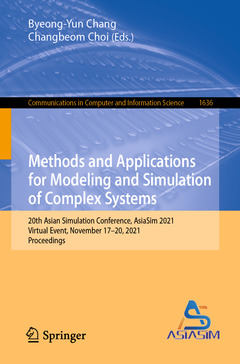 Cover of the book Methods and Applications for Modeling and Simulation of Complex Systems