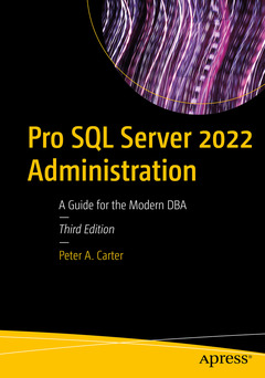 Couverture de l’ouvrage Pro SQL Server 2022 Administration