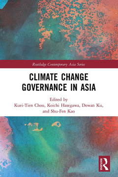 Couverture de l’ouvrage Climate Change Governance in Asia