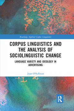 Couverture de l’ouvrage Corpus Linguistics and the Analysis of Sociolinguistic Change