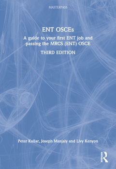 Couverture de l’ouvrage ENT OSCEs