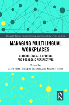 Couverture de l’ouvrage Managing Multilingual Workplaces