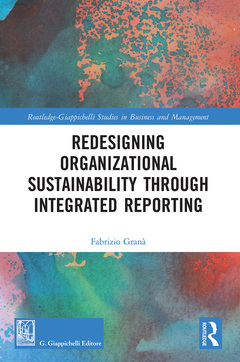 Couverture de l’ouvrage Redesigning Organizational Sustainability Through Integrated Reporting